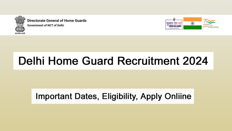 Delhi Home Guard Recruitment 2024