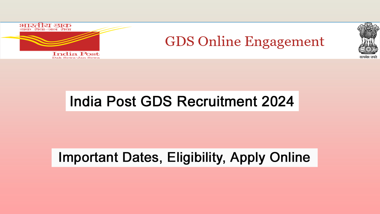 India Post GDS Recruitment 2024