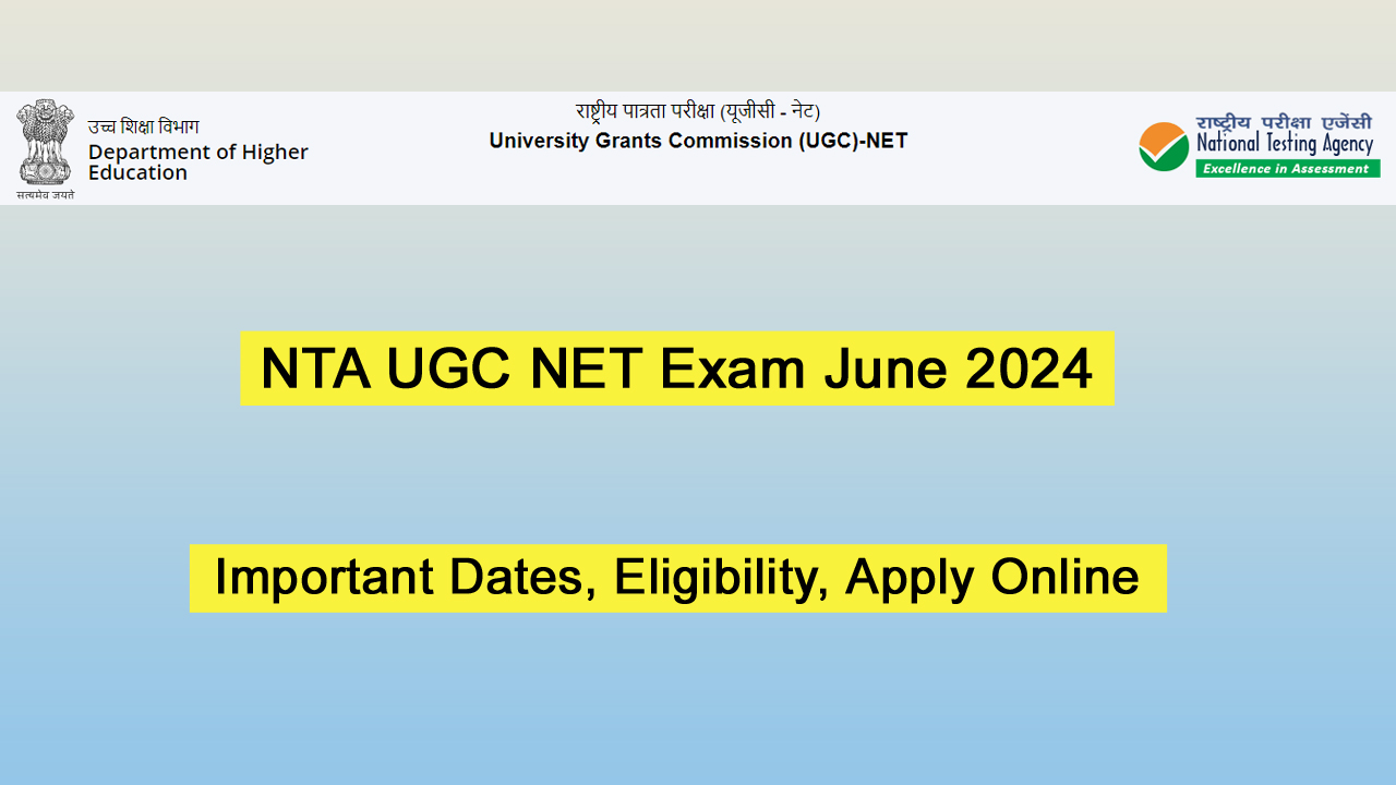 NTA UGC NET Exam June 2024