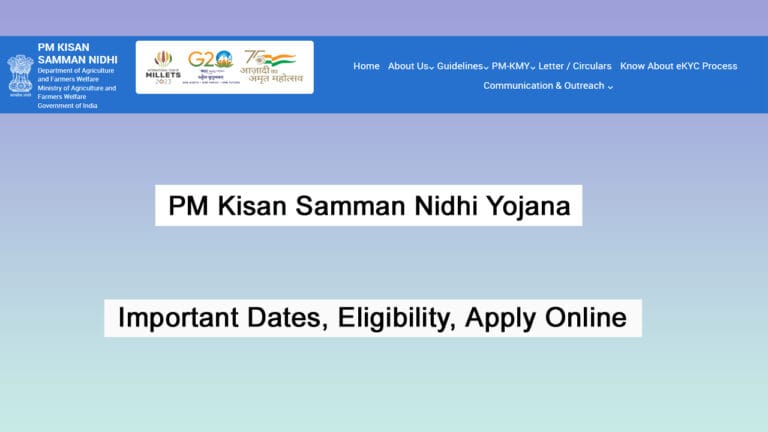 PM Kisan Samman Nidhi Yojana