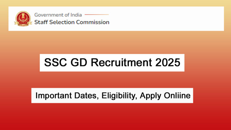 SSC GD Recruitment 2025