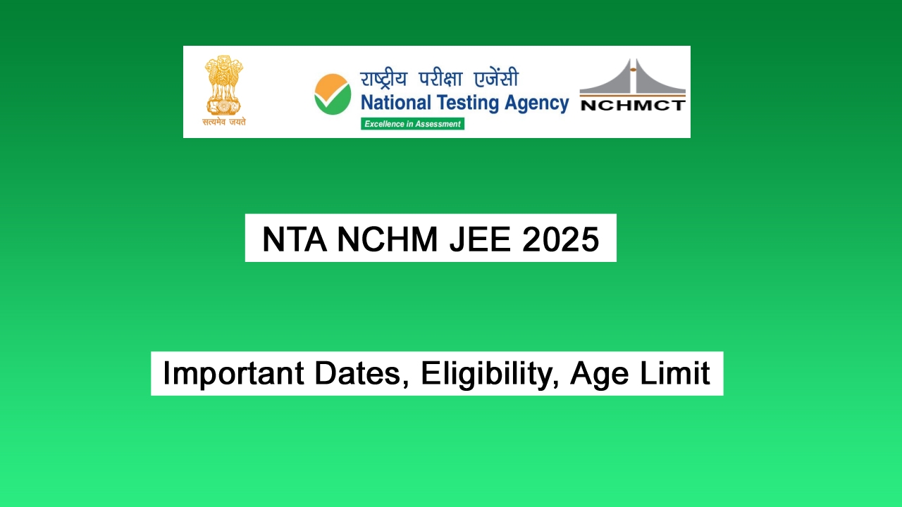 NTA NCHM JEE 2025