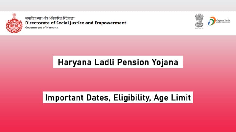 Haryana Ladli Pension Yojana