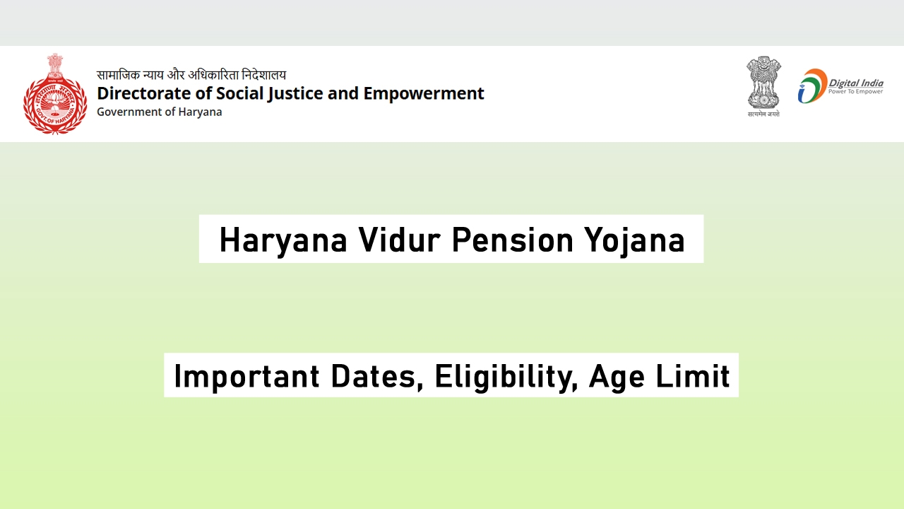 Haryana Vidhur Pension Yojana