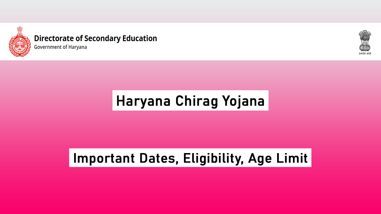 Haryana Chirag Yojana