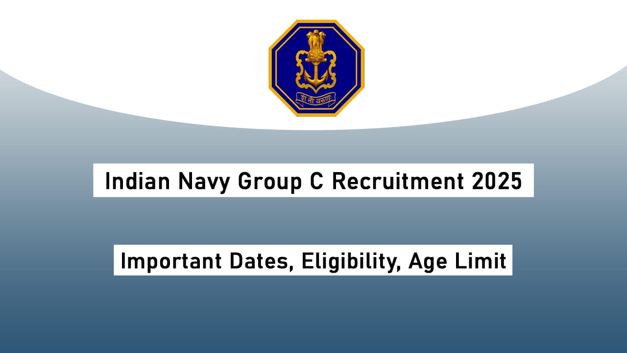 Indian Navy Group C Recruitment 2025