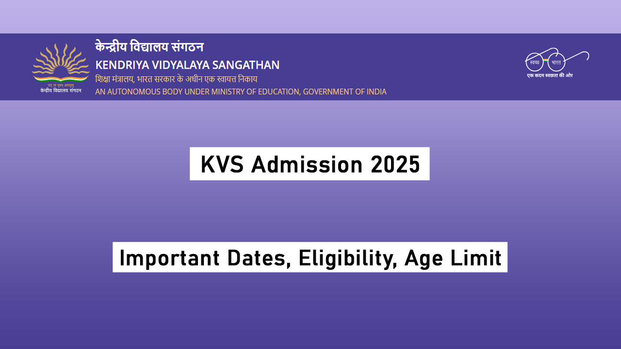 KVS Admission 2025