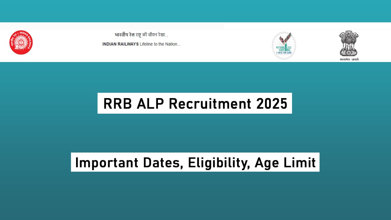 RRB ALP Recruitment 2025