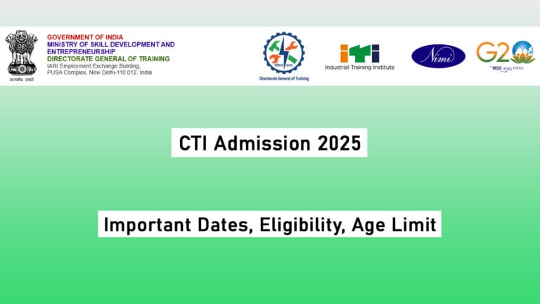 CTI Admission 2025
