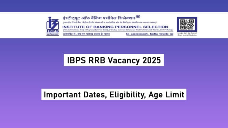 IBPS RRB Vacancy 2025