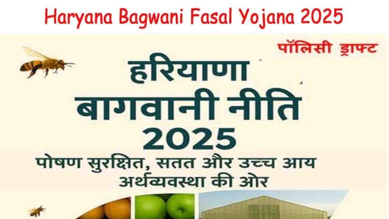 Haryana Bagwani Fasal Yojana 2025