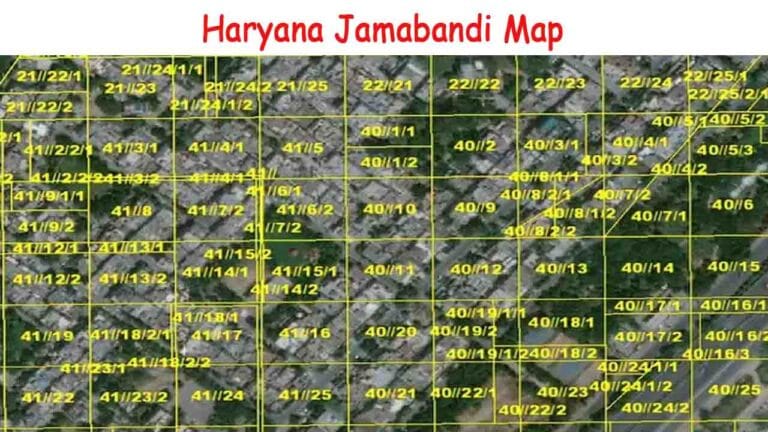 Haryana Jamabandi Map