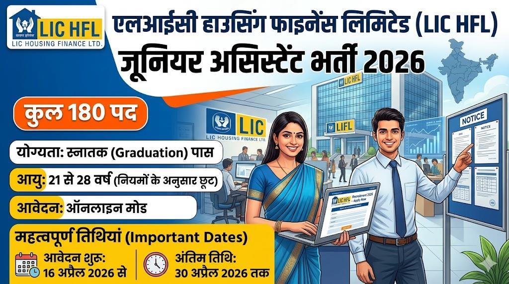 LIC HFL Junior Assistant Recruitment 2026