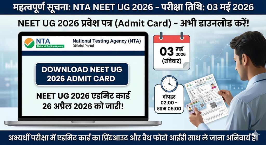 NEET UG Admit Card 2026