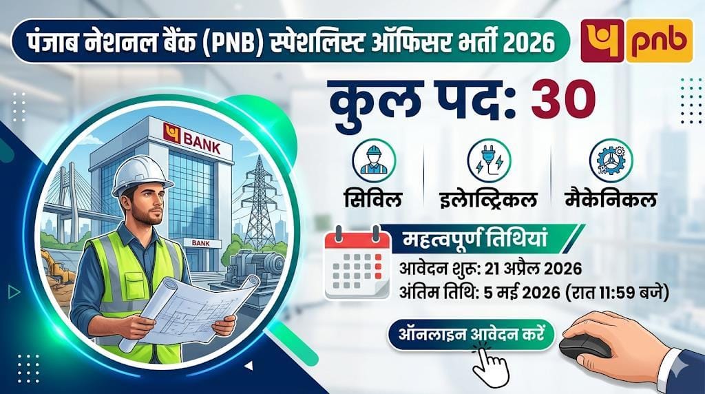 PNB SO Engineer Recruitment 2026