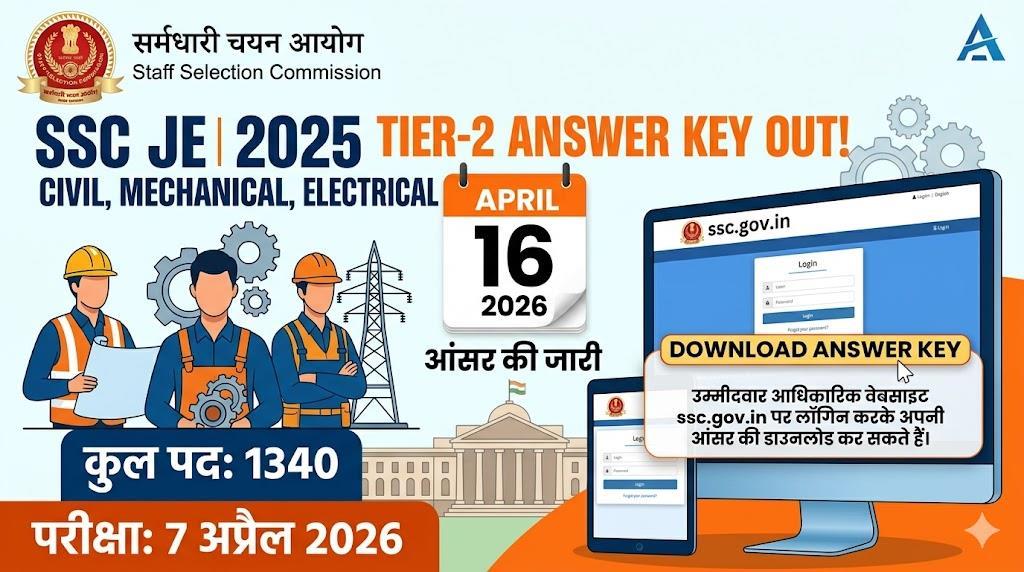 SSC JE Answer Key 2026