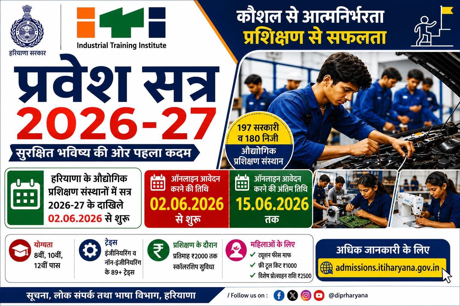 ITI Admission 2026
