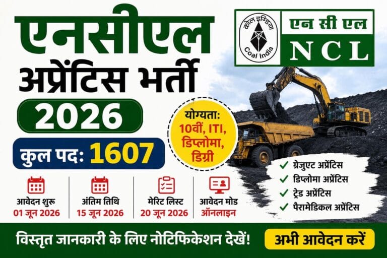 NCL Apprentice Recruitment 2026