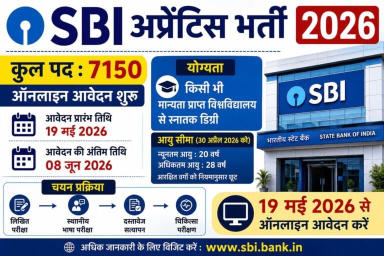 SBI Apprentice Recruitment 2026