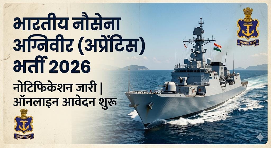 Indian Navy Agniveer Apprentice Recruitment 2026