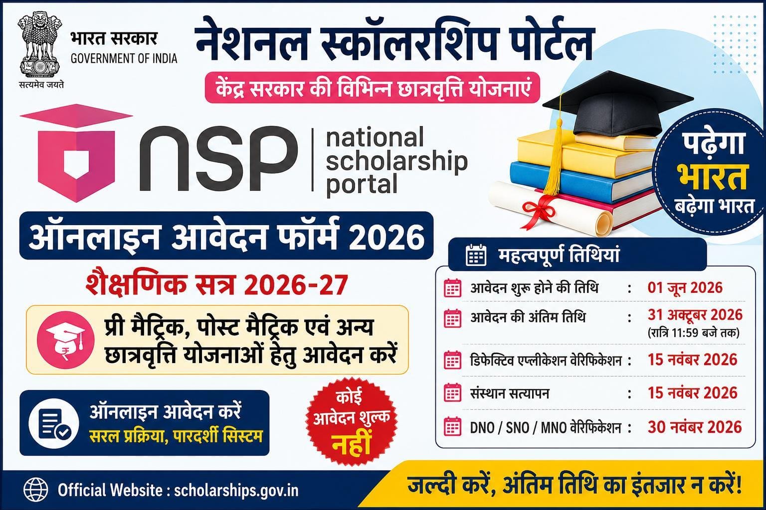 NSP Scholarship 2026