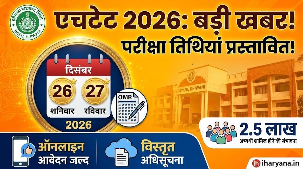 HTET 2026 Notification