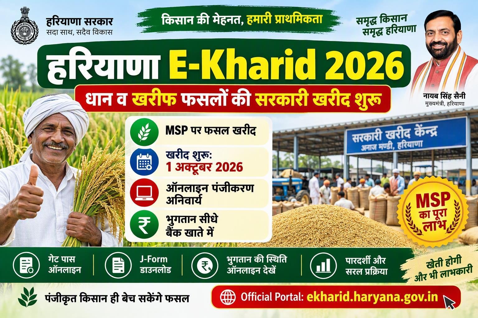 Haryana EKharid 2026